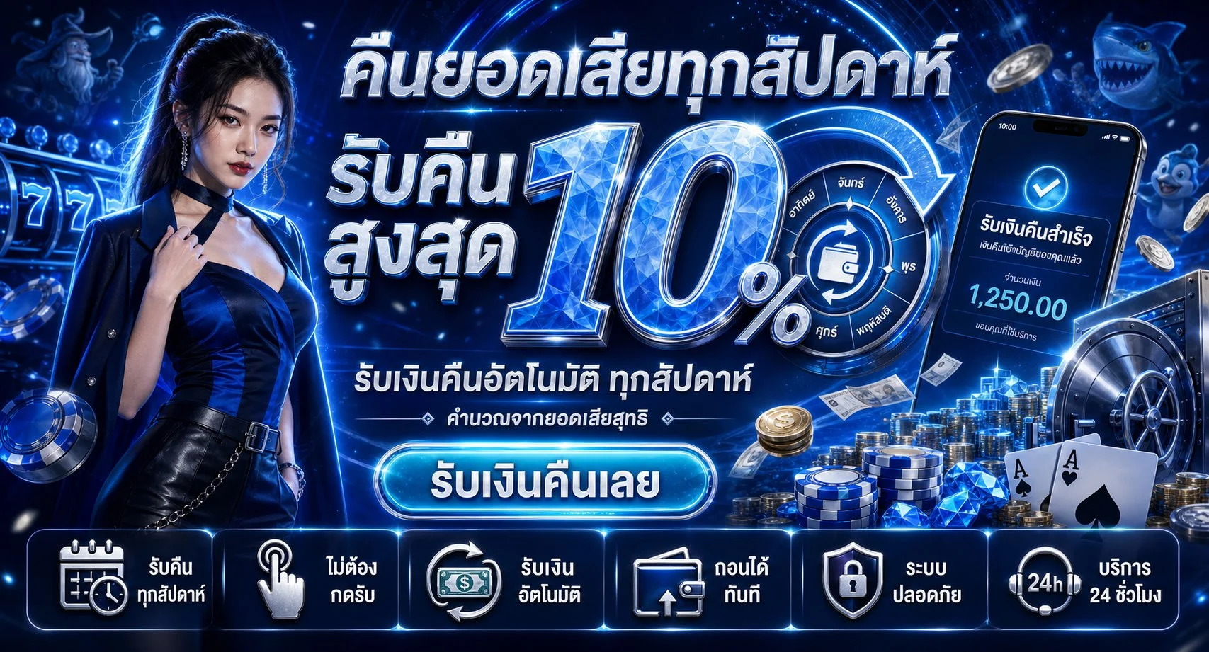 คาสิโนออนไลน์ NEW65 รวมเกมสล็อตและบาคาร่าจากทุกค่ายดัง